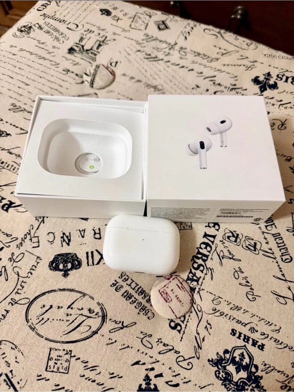 Apple AirPods Pro 2nd Generation (White) Wireless Earbuds with Charging Case